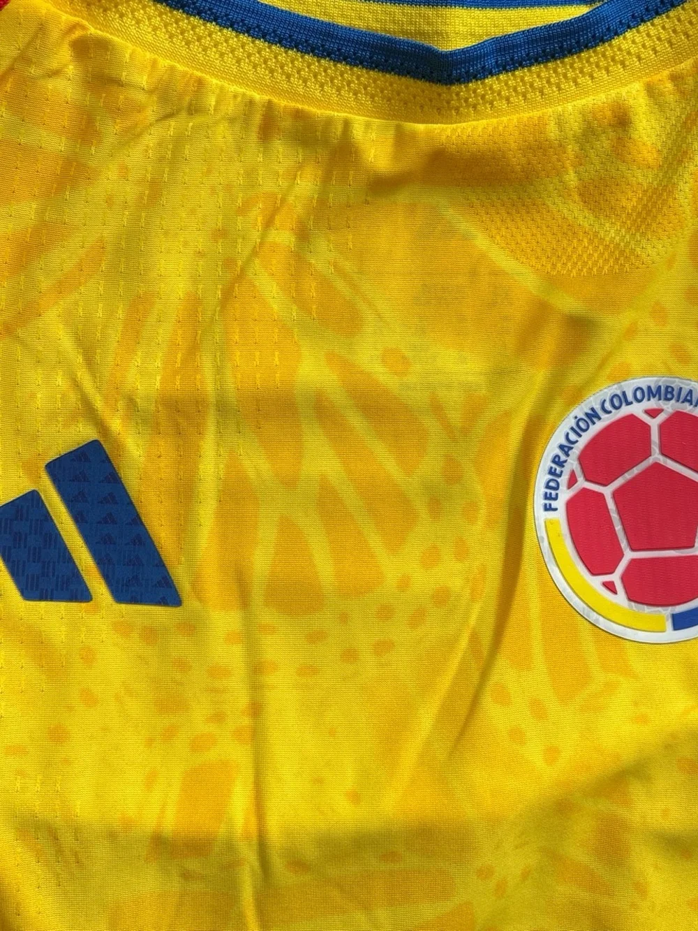 adidas Yellow Colombia Soccer Dog Jersey James Rodriguez FIFA World Cup